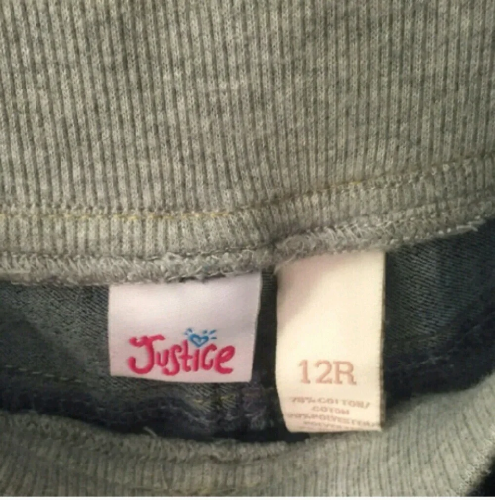 JUSTICE knit waist knit jeggings